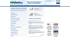 Desktop Screenshot of igamingsuppliers.com